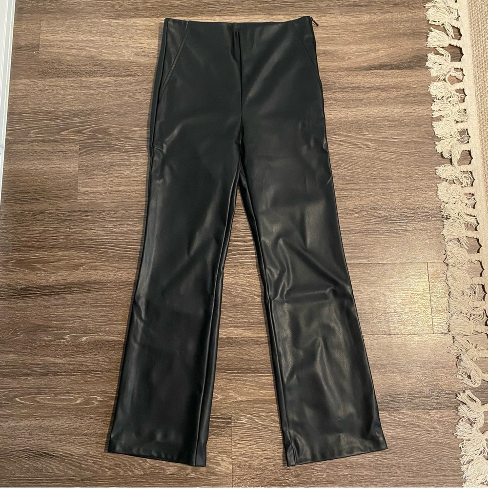 Zara Faux Leather Pants